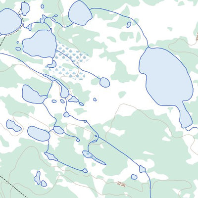 Natural Resources Canada Gillis River, NT (106I12 Toporama) digital map