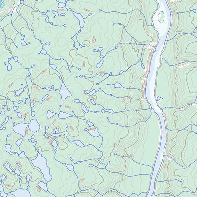 Natural Resources Canada Gilmore Lake, NT (097B15 Toporama) digital map