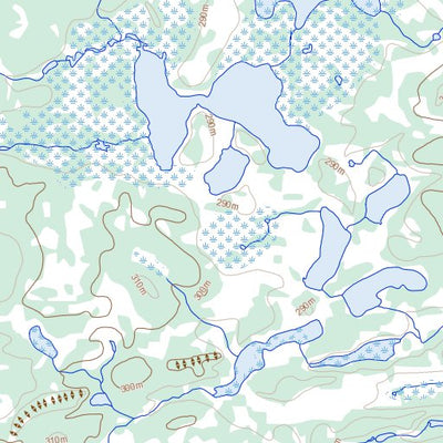 Natural Resources Canada Gimby Lake, MB (064J02 Toporama) digital map