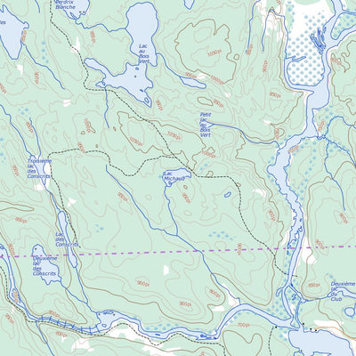 Natural Resources Canada Girardville (032H02 Toporama) digital map