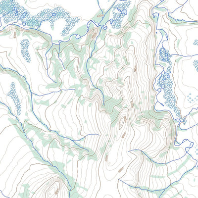 Natural Resources Canada Girouard Hill, YT (117A03 Toporama) digital map