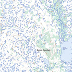 Natural Resources Canada Gisborne Lake, NL (001M15 Toporama) digital map
