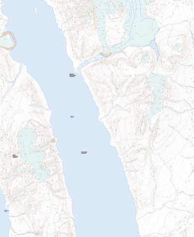 Natural Resources Canada Glacier Fiord (059E07 Toporama) digital map