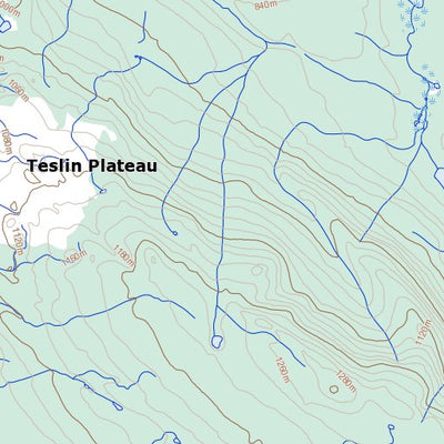 Natural Resources Canada Gladys Lake, BC (104N15 Toporama) digital map