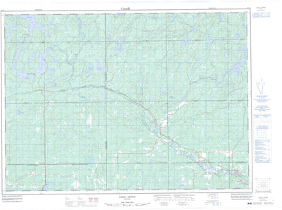 Natural Resources Canada Glen Afton, ON (041I09 CanMatrix) digital map