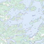 Natural Resources Canada Gods Lake, MB (053L09 Toporama) digital map