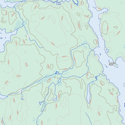 Natural Resources Canada Gogama, ON (041P12 Toporama) digital map