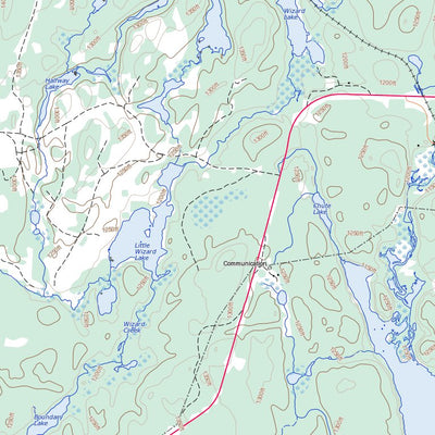 Natural Resources Canada Gogama, ON (041P12 Toporama) digital map