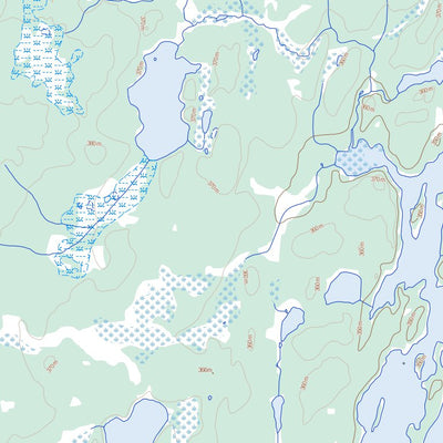 Natural Resources Canada Goldsand Lake (064F03 Toporama) digital map