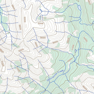 Natural Resources Canada Good Hope Lake, BC (104P06 Toporama) digital map