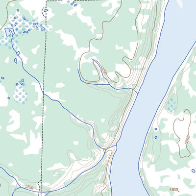 Natural Resources Canada Goodall Lake, NT (095H10 Toporama) digital map