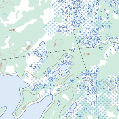Natural Resources Canada Goodall Lake, NT (095H10 Toporama) digital map