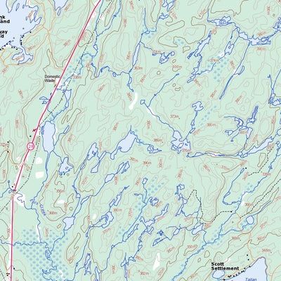 Natural Resources Canada Gooderham, ON (031D16 Toporama) digital map