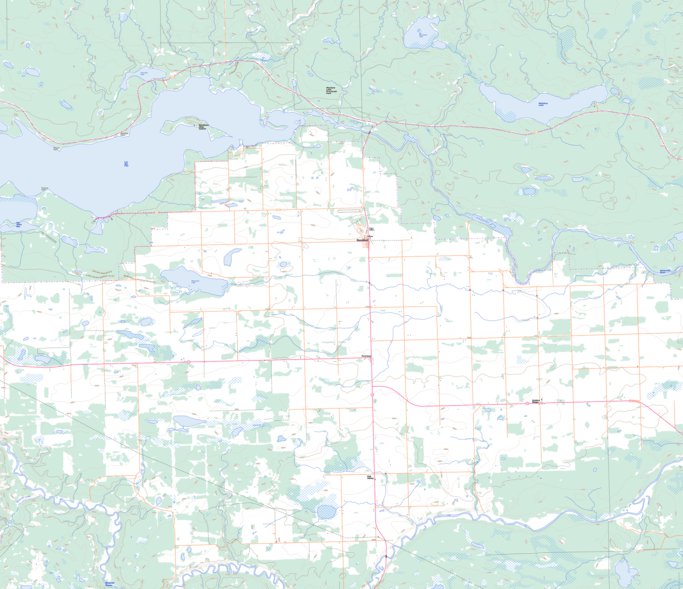 Goodsoil, SK (073K06 Toporama) Map by Natural Resources Canada Avenza