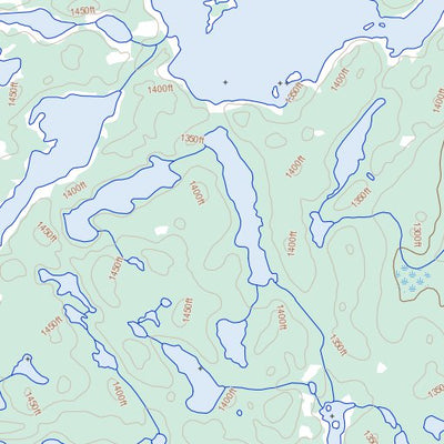 Natural Resources Canada Goodspeed Lake, NT (075N04 Toporama) digital map