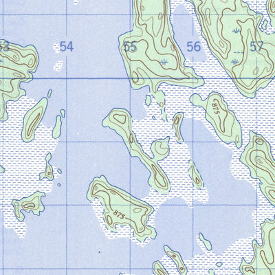 Natural Resources Canada Goodwin Lake, MB (064B04 CanMatrix) digital map