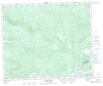Natural Resources Canada Goose River, NL (013F07 CanMatrix) digital map