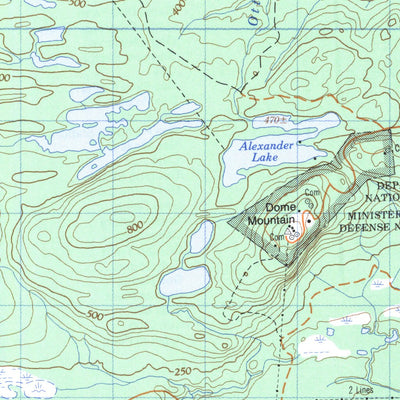 Natural Resources Canada Goose River, NL (013F07 CanMatrix) digital map