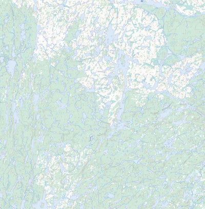 Natural Resources Canada Grampus Lake, NT (075C11 Toporama) digital map