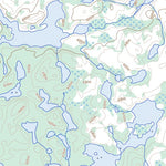 Natural Resources Canada Grampus Lake, NT (075C11 Toporama) digital map