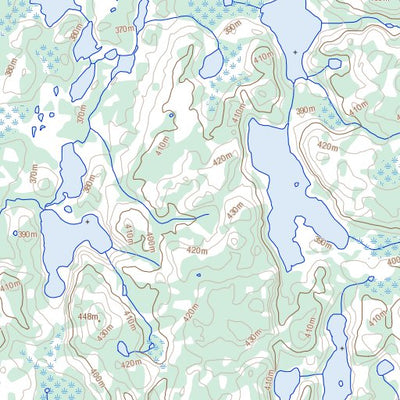 Natural Resources Canada Grampus Lake, NT (075C11 Toporama) digital map