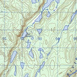 Natural Resources Canada Grand Lac Au Sable, QC (022O08 CanMatrix) digital map