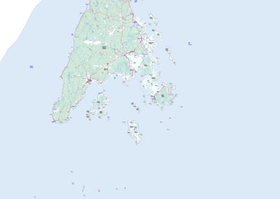Natural Resources Canada Grand Manan Island, NB (021B10 Toporama) digital map