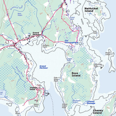 Natural Resources Canada Grand Manan Island, NB (021B10 Toporama) digital map