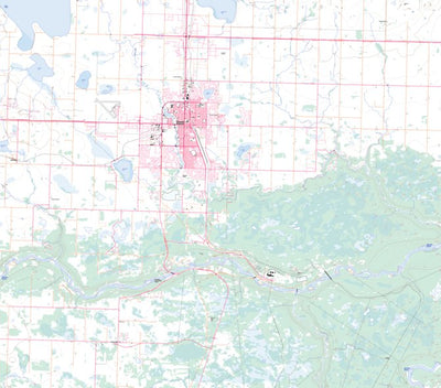 Natural Resources Canada Grande Prairie, AB (083M02 Toporama) digital map