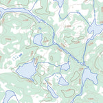 Natural Resources Canada Grandmother Lake, MB (064G04 Toporama) digital map