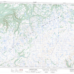 Natural Resources Canada Grandys Lake, NL (011O15 CanMatrix) digital map