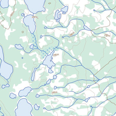 Natural Resources Canada Grass Lake, NT (106P01 Toporama) digital map