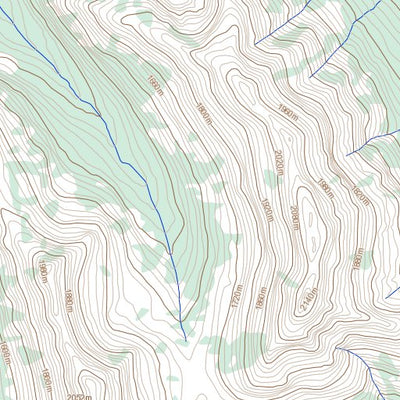Natural Resources Canada Grass Lakes, YT (105G07 Toporama) digital map