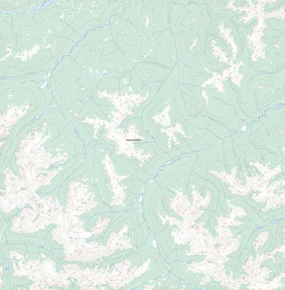 Natural Resources Canada Gravel Creek, YT (105B10 Toporama) digital map