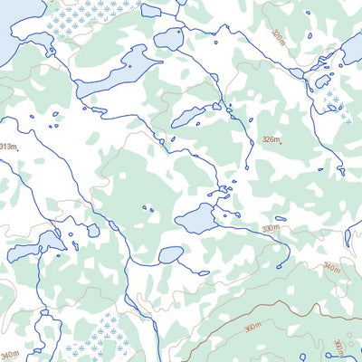 Natural Resources Canada Gravel Hill Lake, NT (065L04 Toporama) digital map