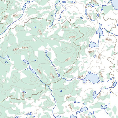 Natural Resources Canada Gravel Hill Lake, NT (065L04 Toporama) digital map