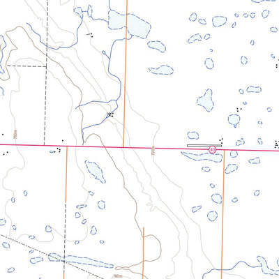 Natural Resources Canada Gravelbourg, SK (072G15 Toporama) digital map