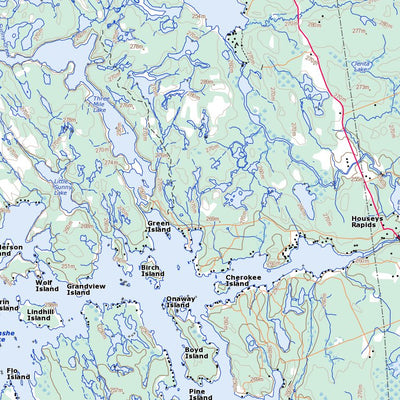 Natural Resources Canada Gravenhurst, ON (031D14 Toporama) digital map