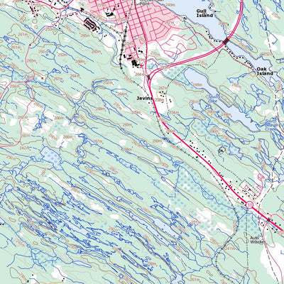 Natural Resources Canada Gravenhurst, ON (031D14 Toporama) digital map