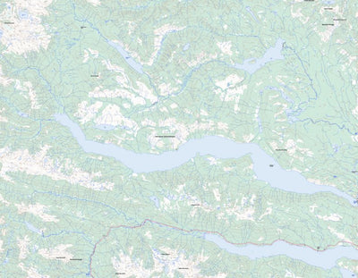 Natural Resources Canada Great Central Lake (092F06 Toporama) digital map