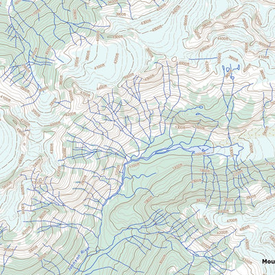 Natural Resources Canada Great Glacier, BC (104B13 Toporama) digital map
