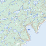 Natural Resources Canada Great Harbour Deep, NL (012I08 Toporama) digital map