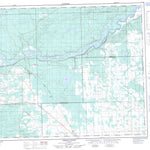 Natural Resources Canada Green Court, AB (083J03 CanMatrix) digital map