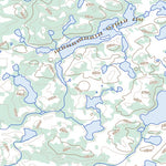 Natural Resources Canada Grenville Lake, NT (086B15 Toporama) digital map