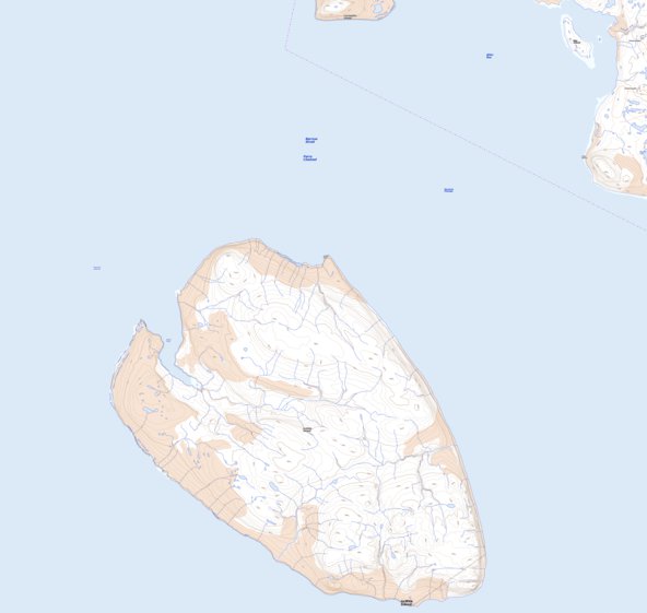 Griffith Island, NU (058F12 Toporama) Map by Natural Resources Canada ...