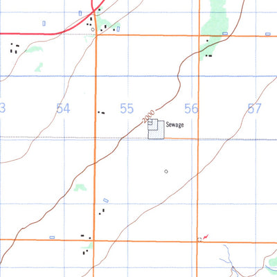 Natural Resources Canada Grimshaw, AB (084C04 CanMatrix) digital map