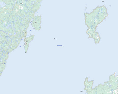 Natural Resources Canada Groais Island, NL (002L13 Toporama) digital map