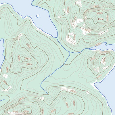 Natural Resources Canada Grouard Lake (086F05 Toporama) digital map