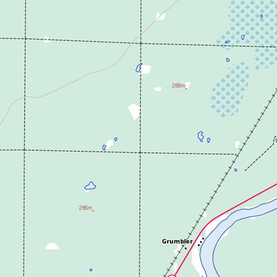 Natural Resources Canada Grumbler Rapids, NT (085C02 Toporama) digital map