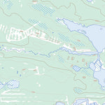 Natural Resources Canada Gull Rapids (054D06 Toporama) digital map